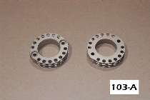 Exaust header collar kit of 2